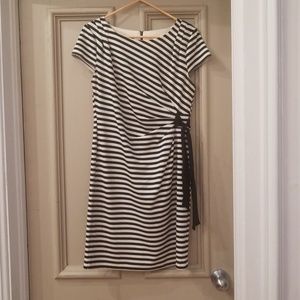 Black and white dress